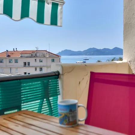 Immogroom - Sea View - Balcony - 5 Min From The - Ac - Wifi Apartment *